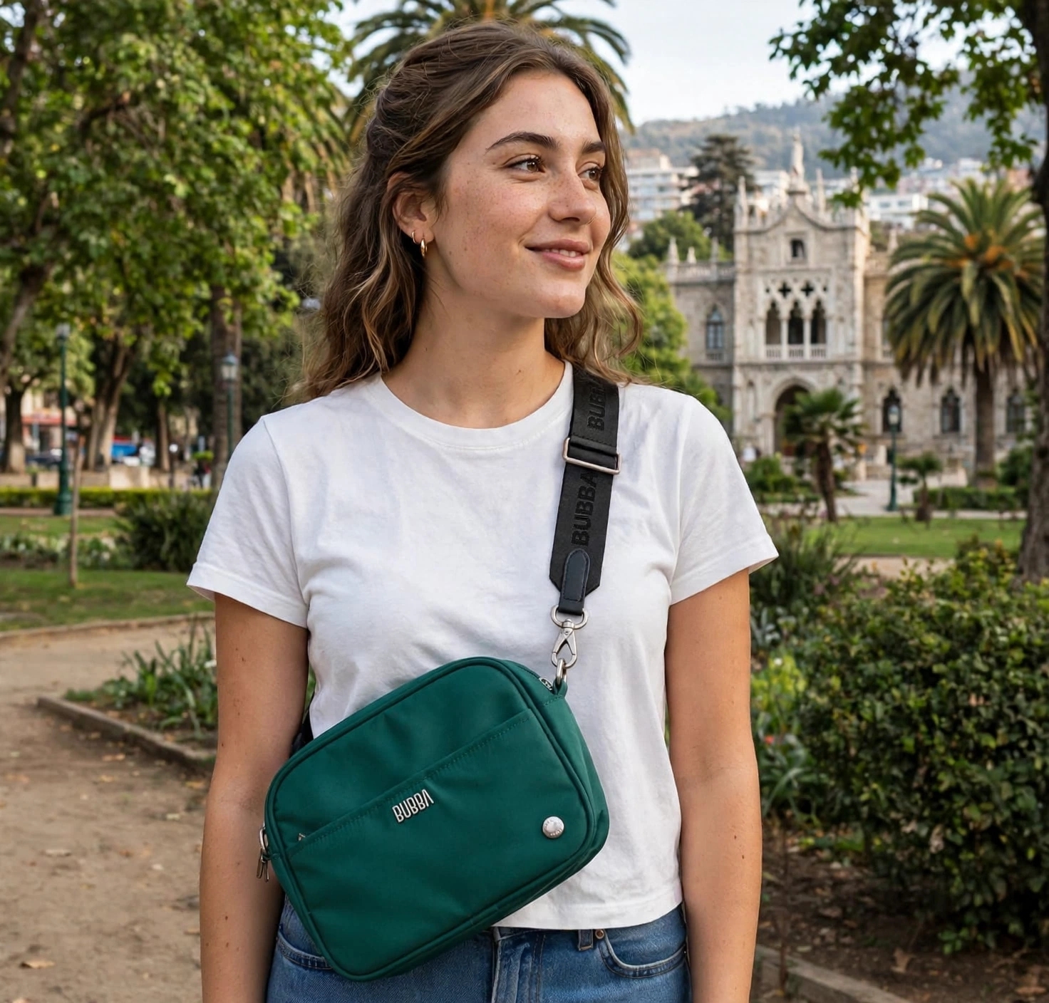 cartera bandolera Purse Charlotte Grass